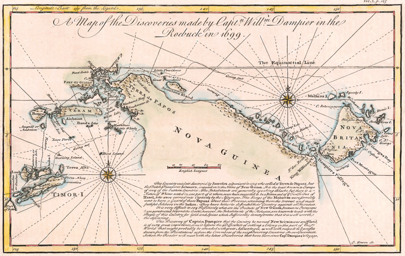 Nieuw Guinea 1699 Emanuel Bowen